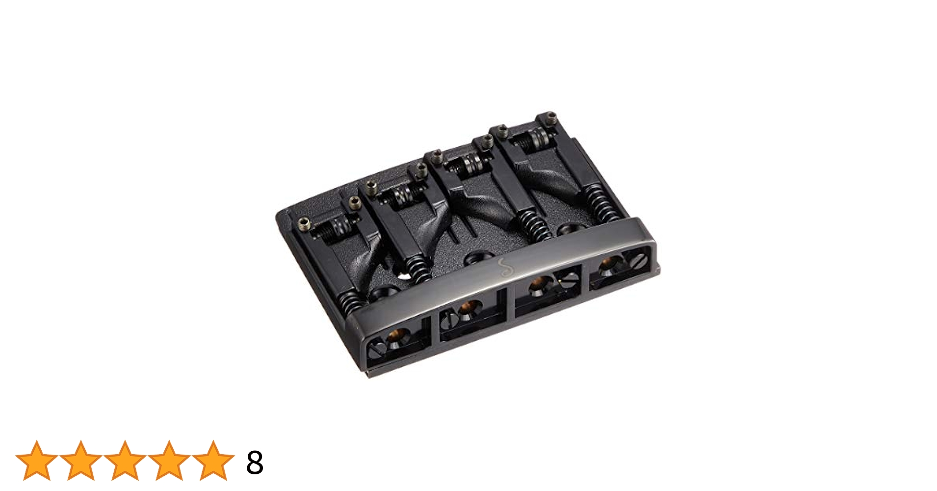 レア！Schaller Bass 2000 4-string ブリッジ Schaller 2000 Piezo Bass Bridge 4-String Black | MUSIC STORE
